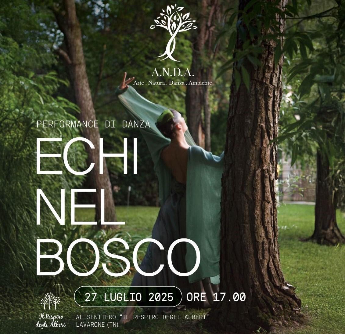 Performance di danza ECHI NEL BOSCO